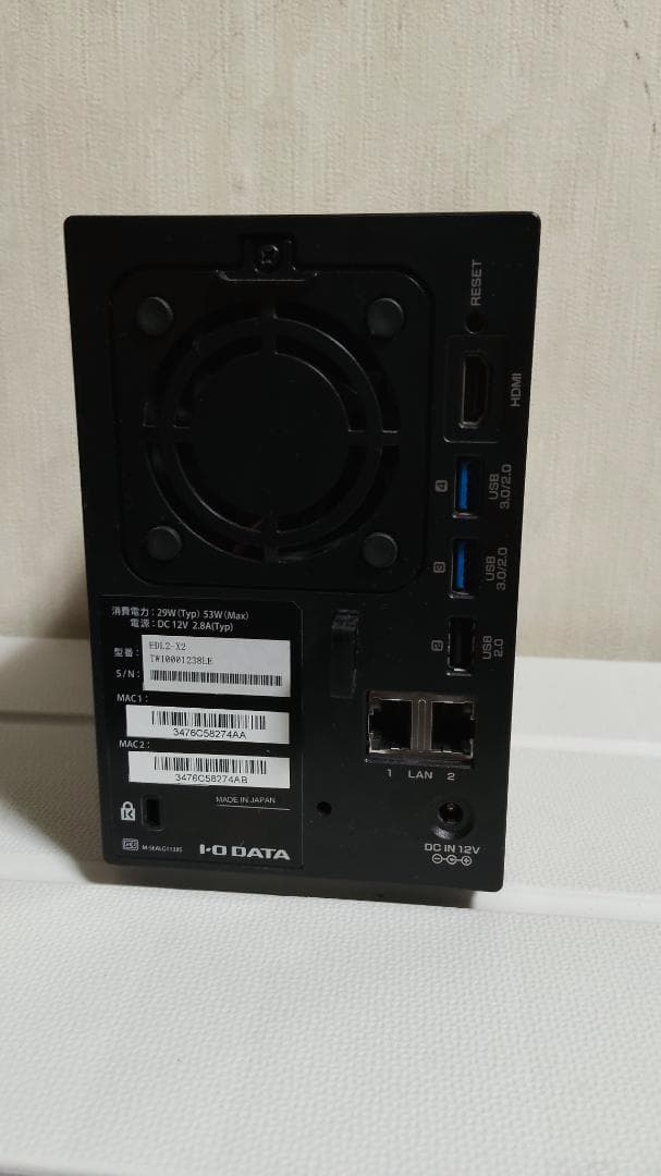 IO-DATA　HDL2-X2
