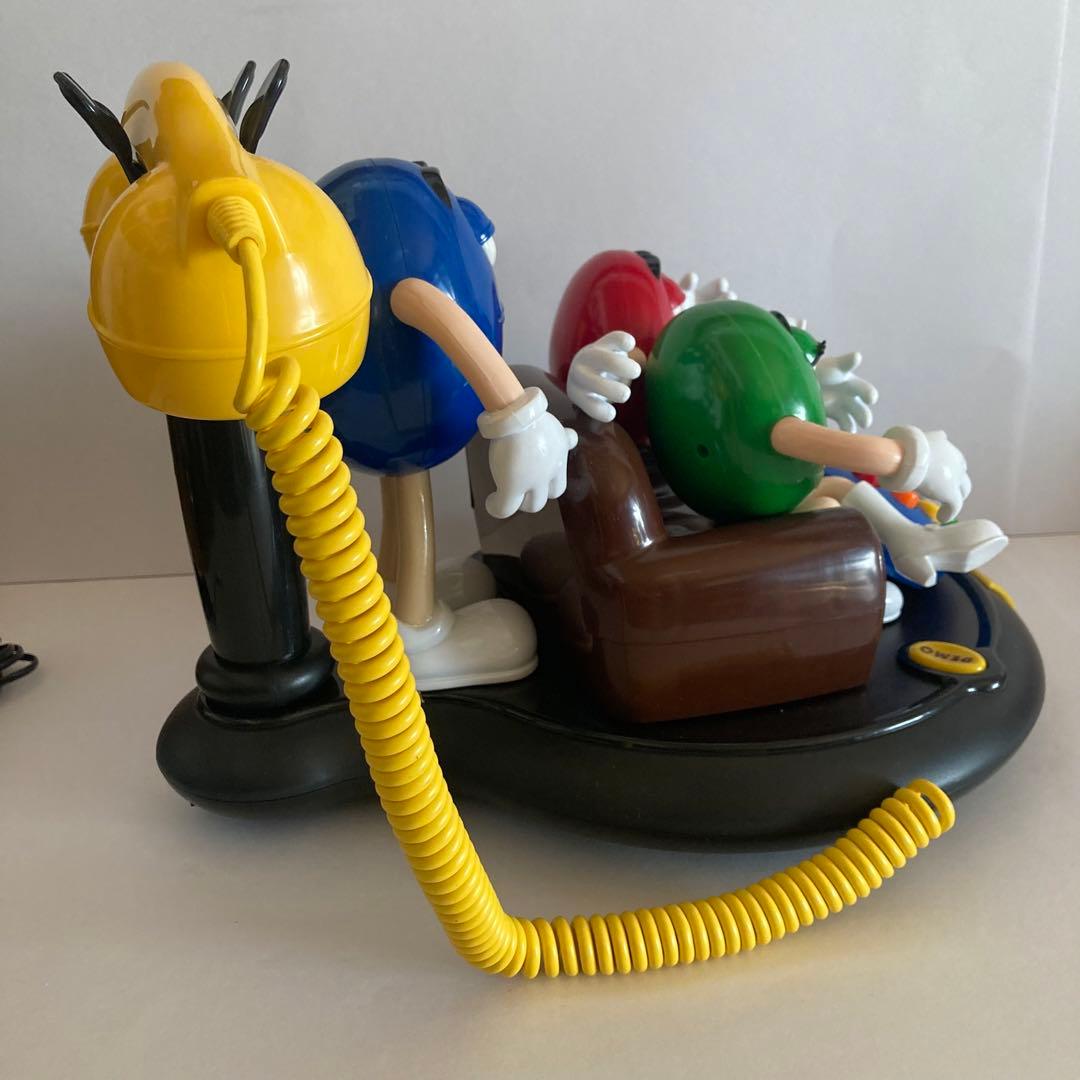m&m's エムアンドエムズ キャラクターのおしゃべりする電話機 実際に使用可能