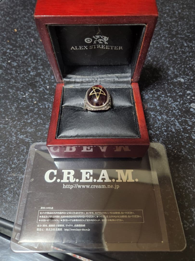 ALEX STREETER エンジェルハートリング 赤 18号