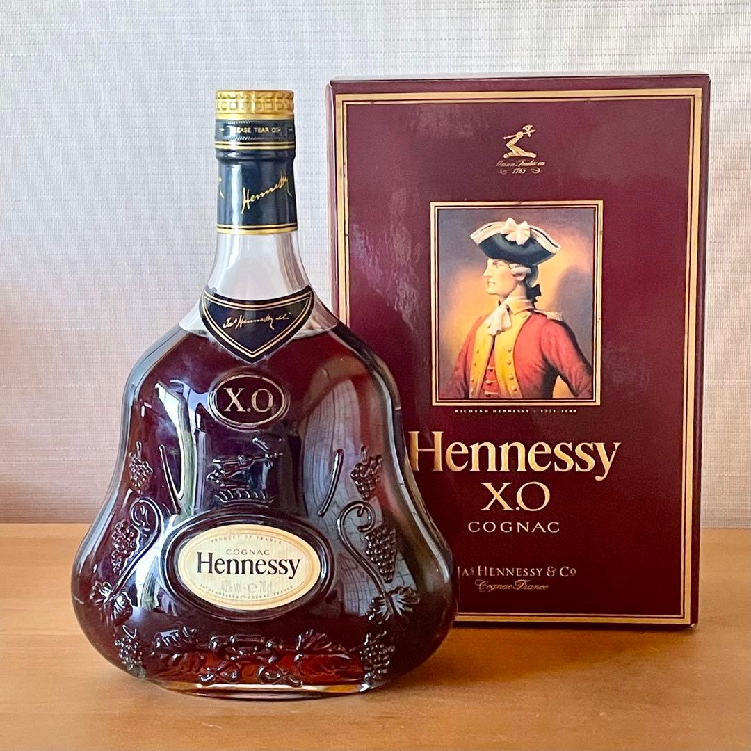 Hennessy ヘネシー　クリアボトル　金キャップ　未開封　700ml