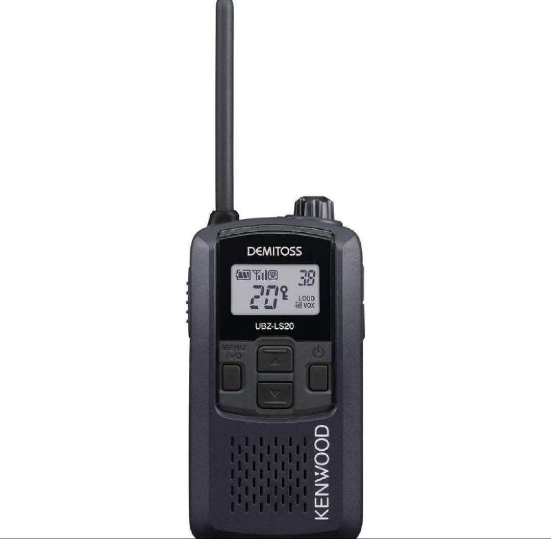 KENWOOD UBZ-LS20 トランシーバー 2台　イヤフォン1個付き