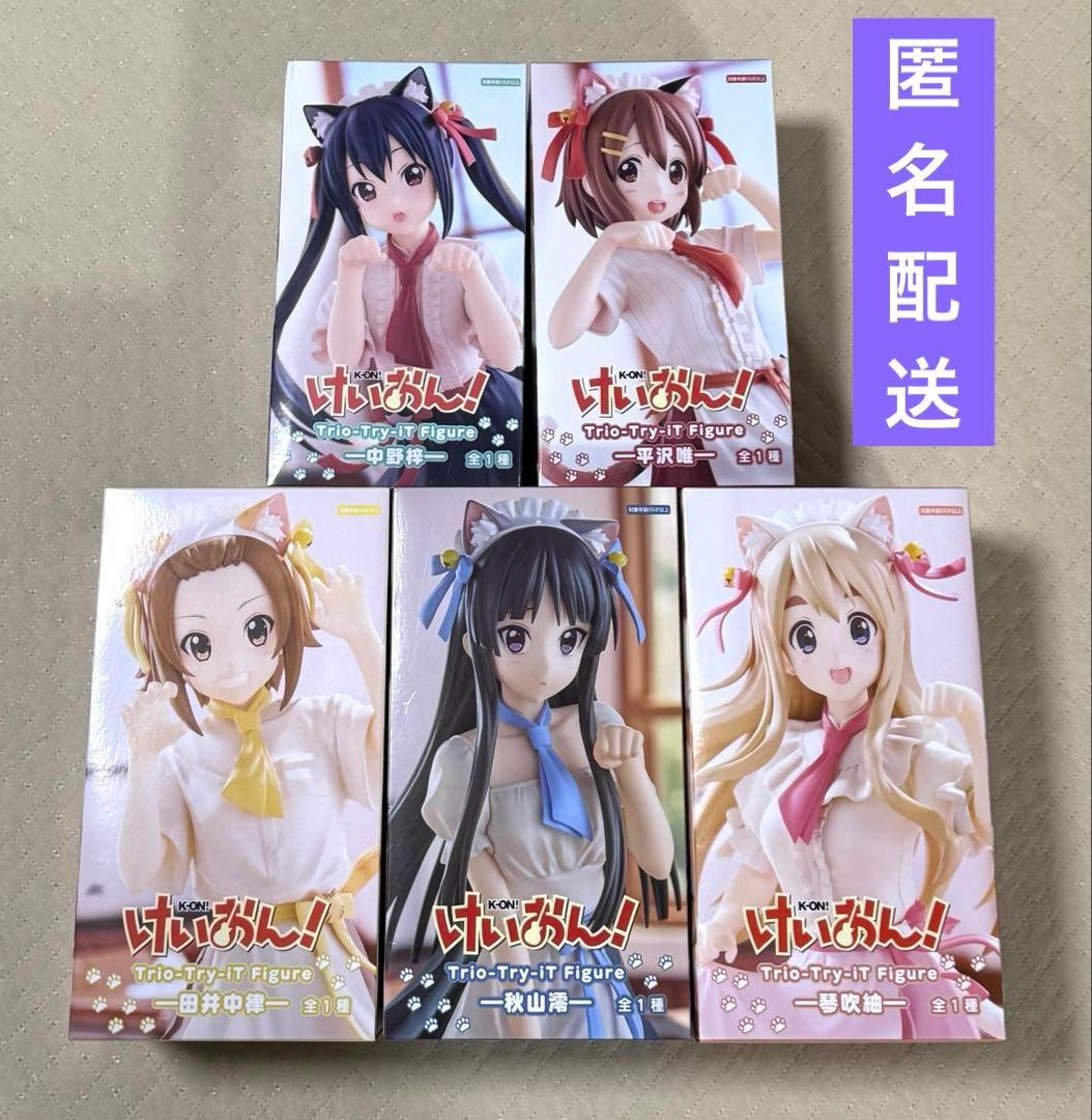 けいおん! フィギュア Trio-Try-T Figure 5種セット
