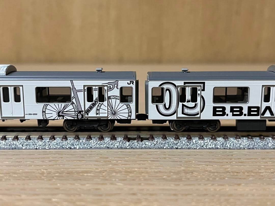 TOMIX JR209 2200系（BOSO BICYCLE BASE)セット