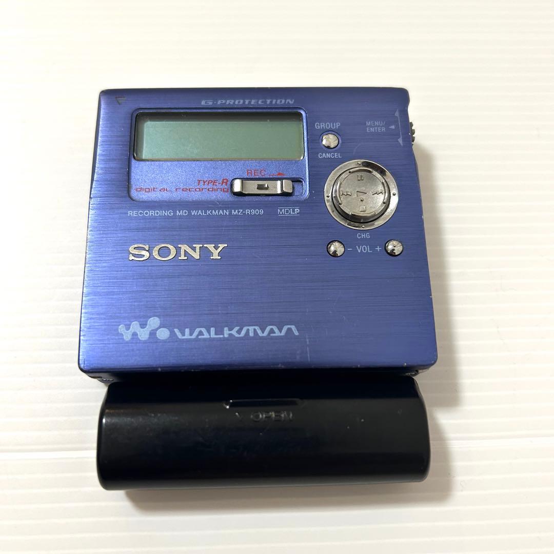 SONY ソニー MDウォークマン レコーダー MZ-R909 訳あり品