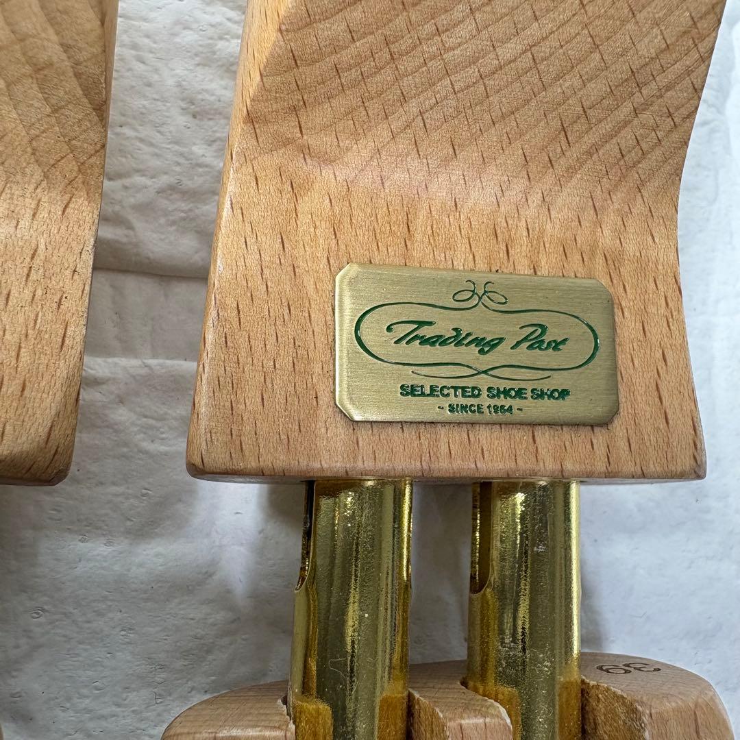 セール‼️【美品】 浅草靴誂 ストレートチップ 内羽根 シューツリー付 25cm