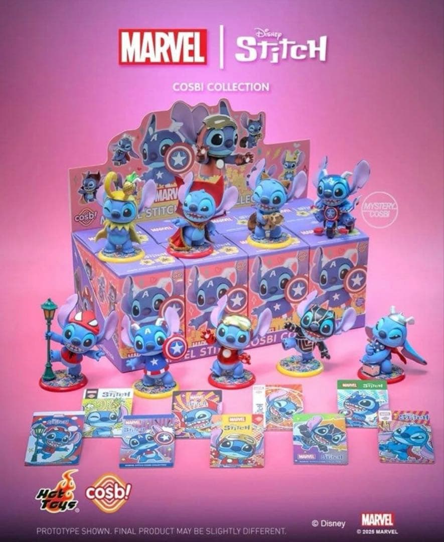 HotToys marvel スティッチ COSBI フィギュア　アソート