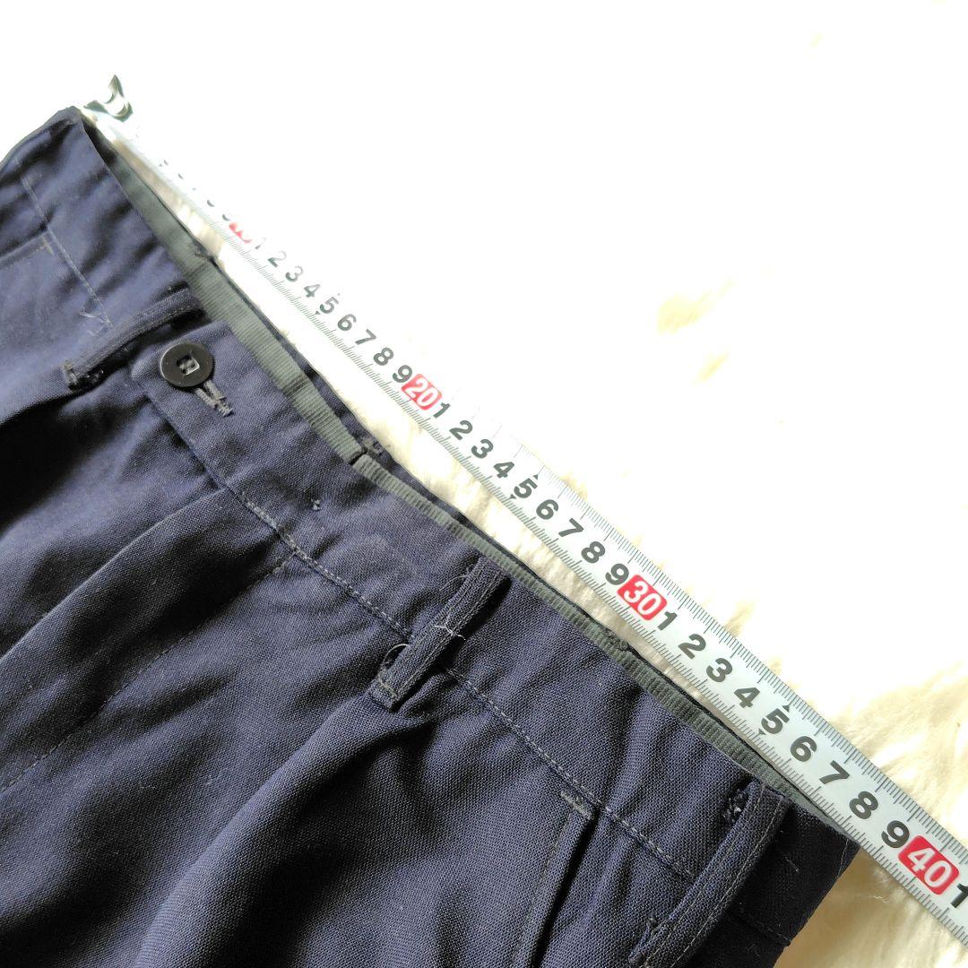 ✨夏最強のミリタリースラックス✨スウェーデン軍★ポリエステル★W78★極美品