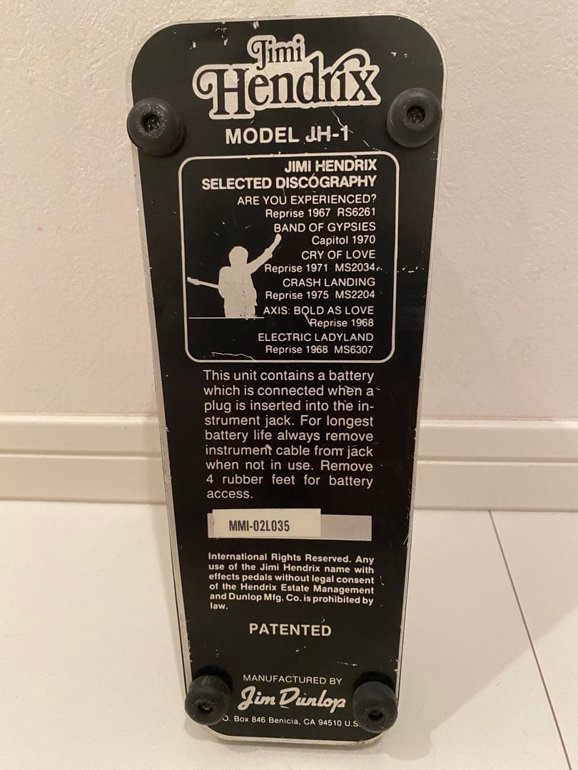 ギター hideVOX Wah-Wah & JIMDUNLOP JH-1