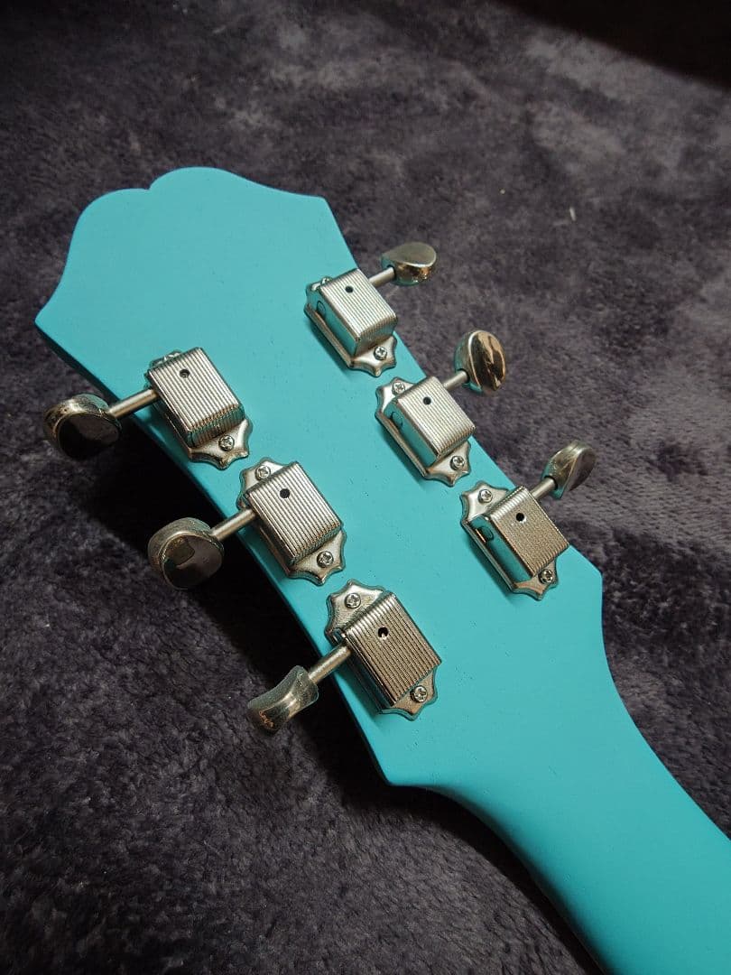 Epiphone casino worn　blue denim 再塗装品