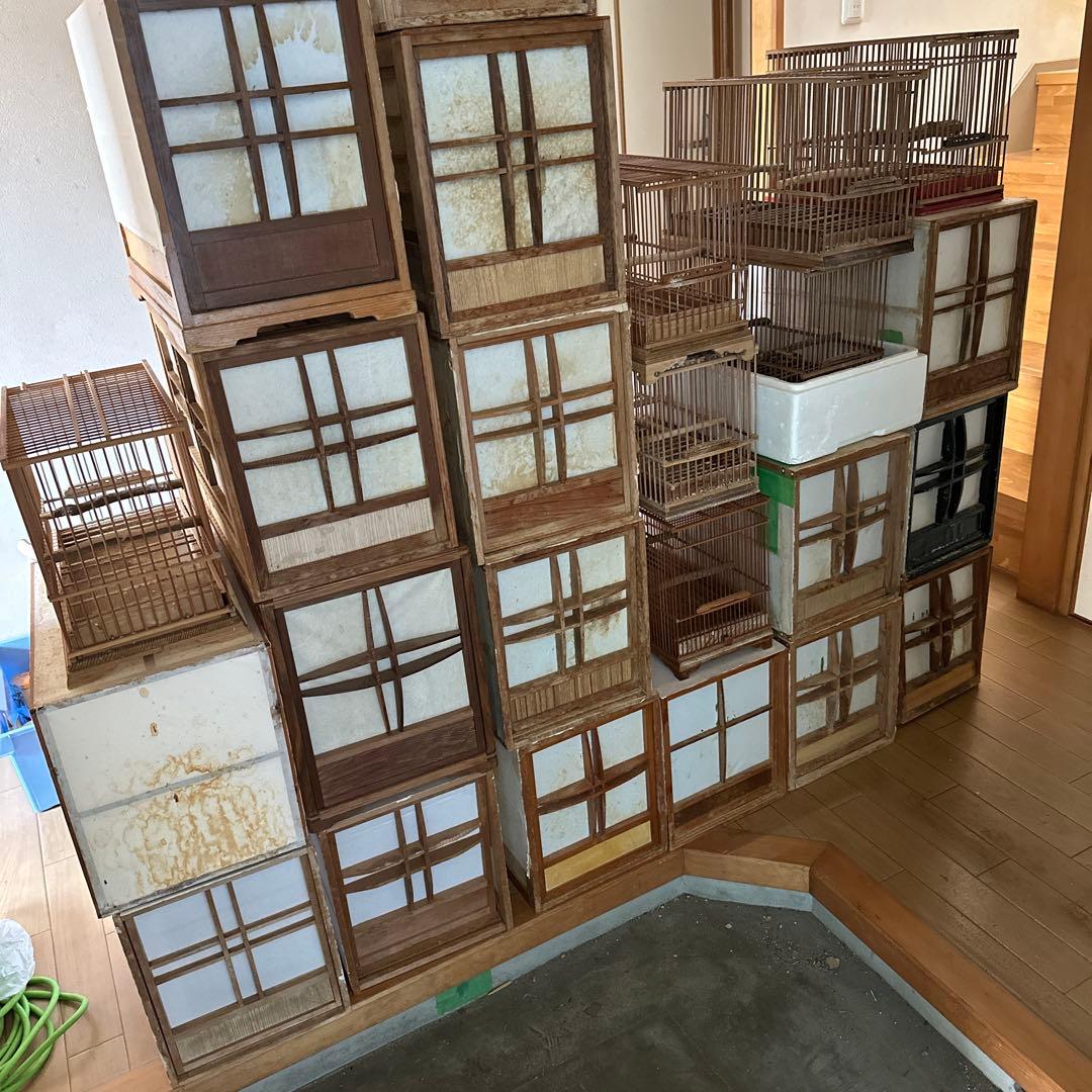 鳥籠と声桶