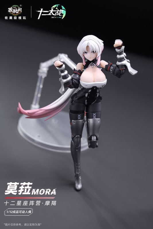 [新品未開封限定版] CNAG-TOYS 十二大戦　小青龍 瓏&山羊座 MORA