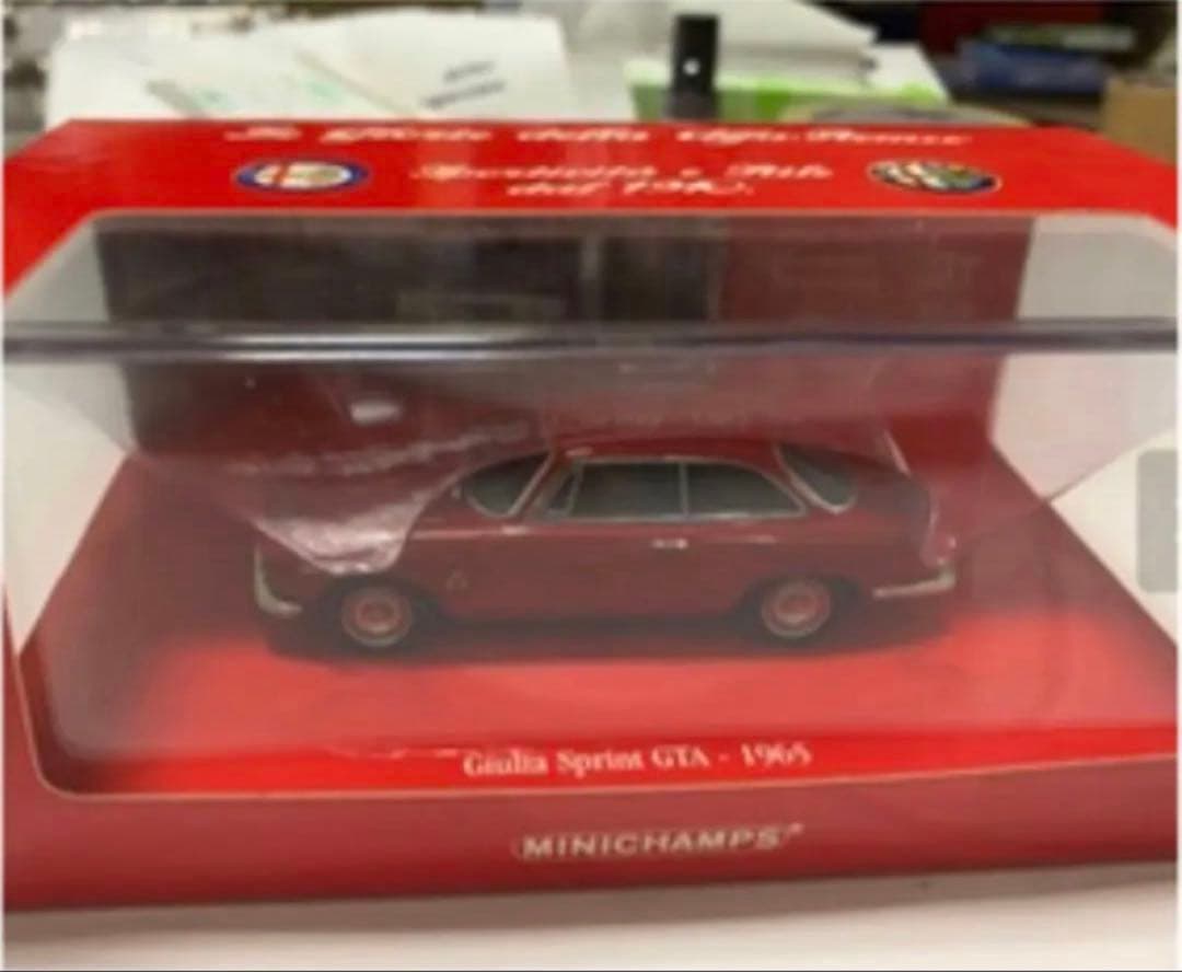 アルファロメオミニチャンプス1600GTA 1965 1/43
