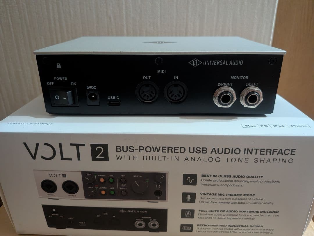 VOLT 2 USBオーディオインターフェイス