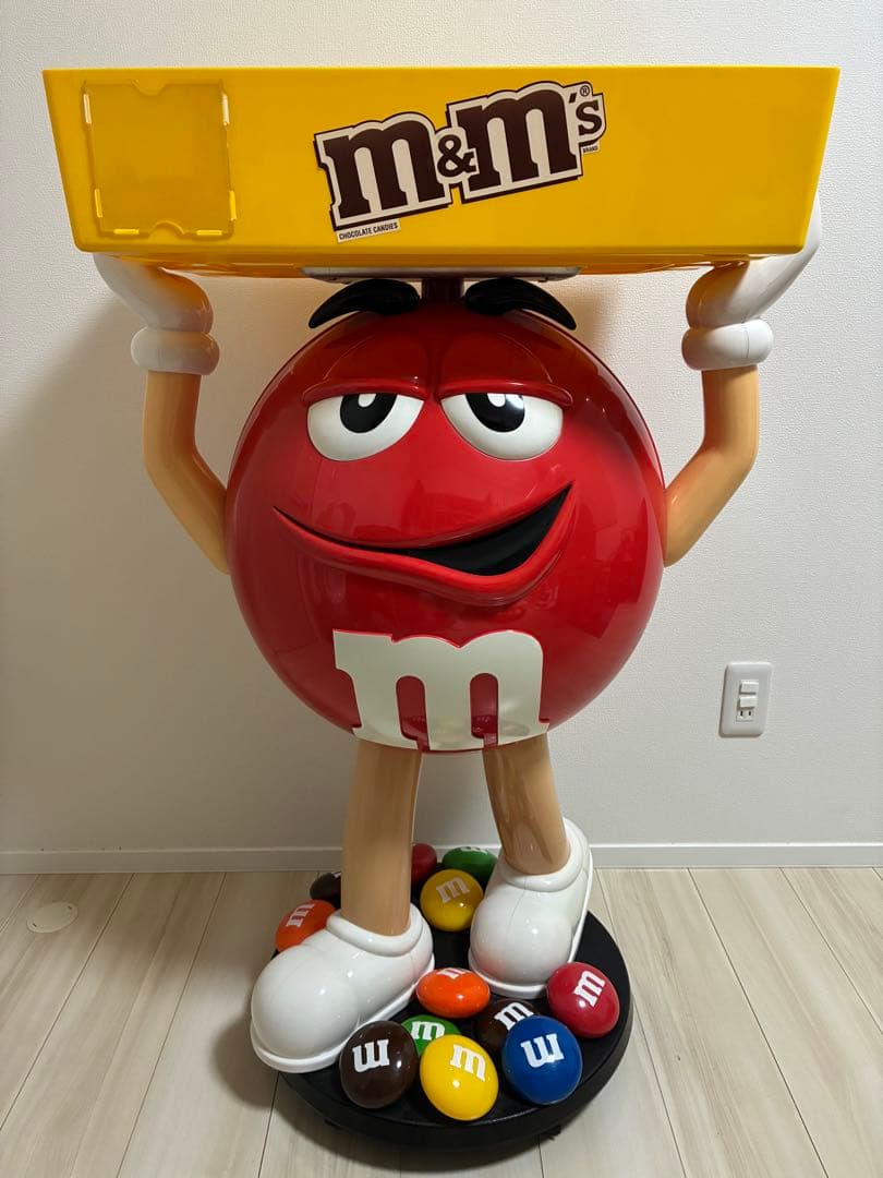 M&M's マスコット 約150cm 赤