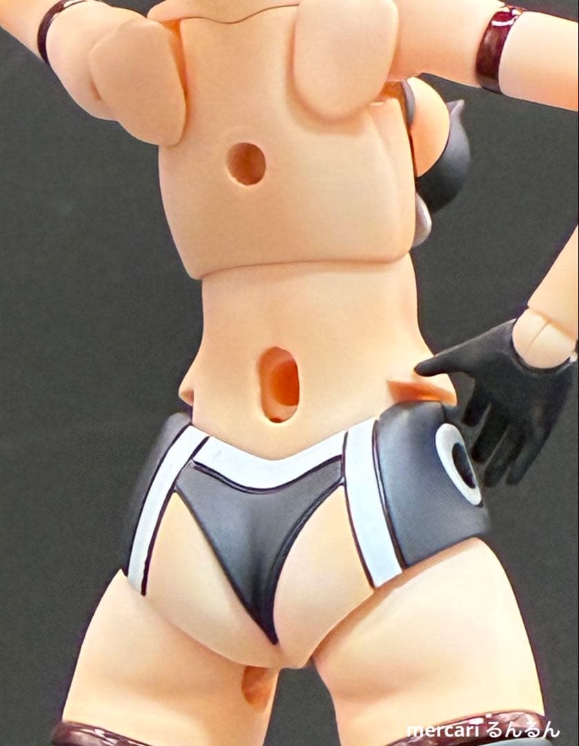 メガミデバイス　PUNI☆MOFU ラン　塗装完成品　煉獄カラーver