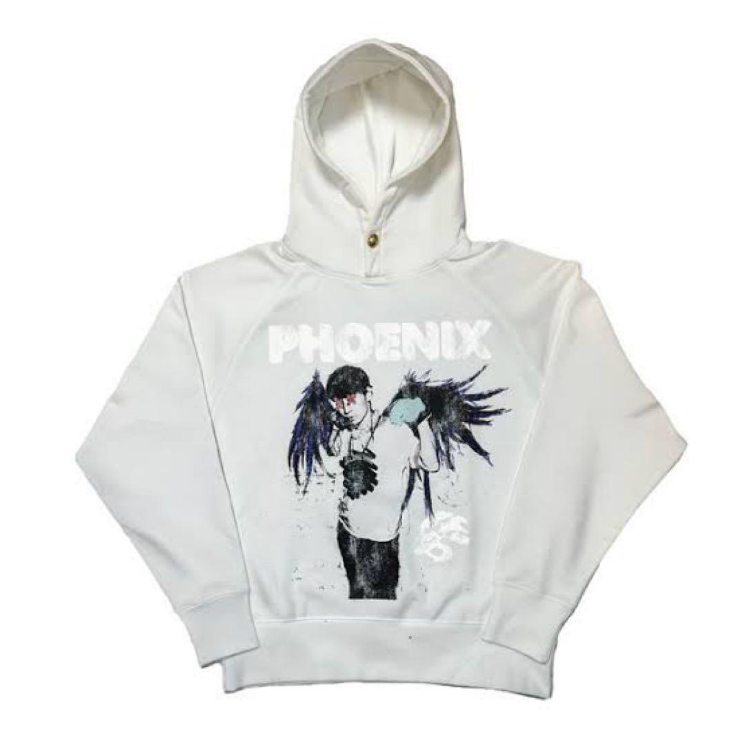 【新品】TAKUYA∞ PHOENIXパーカー(サイズ2 ホワイト)