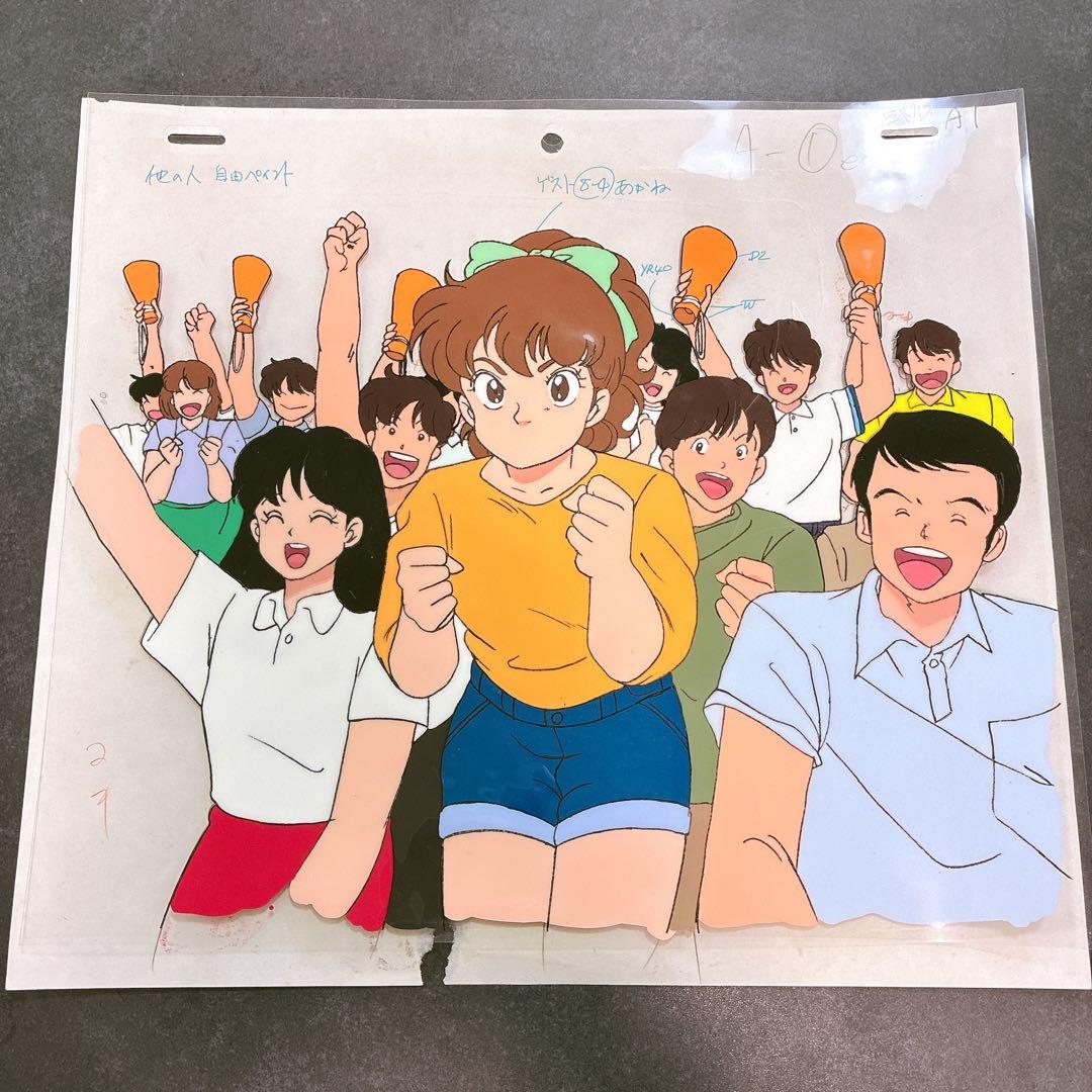 激レア ミラクルジャイアンツ童夢くん セル画 動画付き 2種セット 野球 アニメ