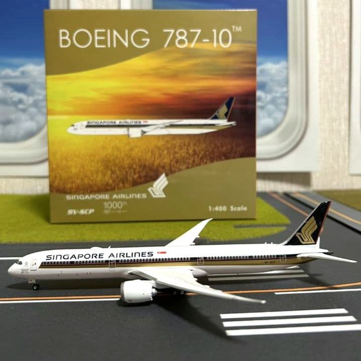 ☆シンガポール航空 B787-10 1000th特別塗装機 フェニックス
