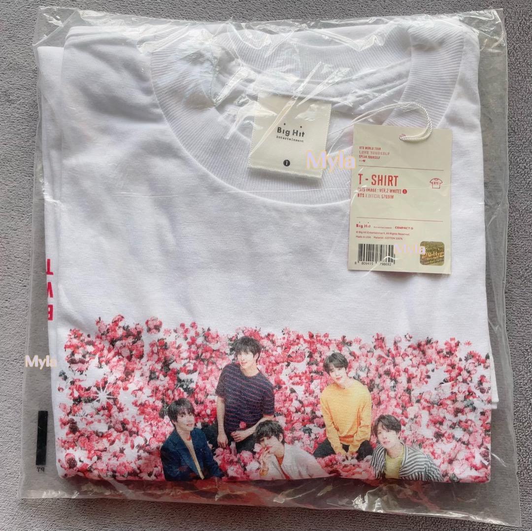 新品タグ付き！未開封！BTS LOVE YOURSELF 公式 ツアーTシャツ