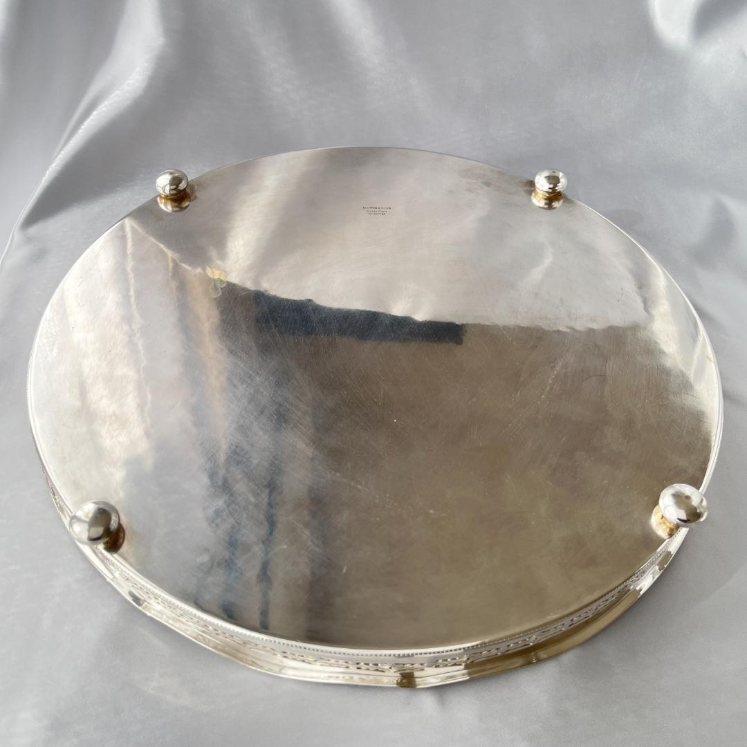 【Mappin & Webb】ギャラリートレー 37cm マッピンアンドウェッブ