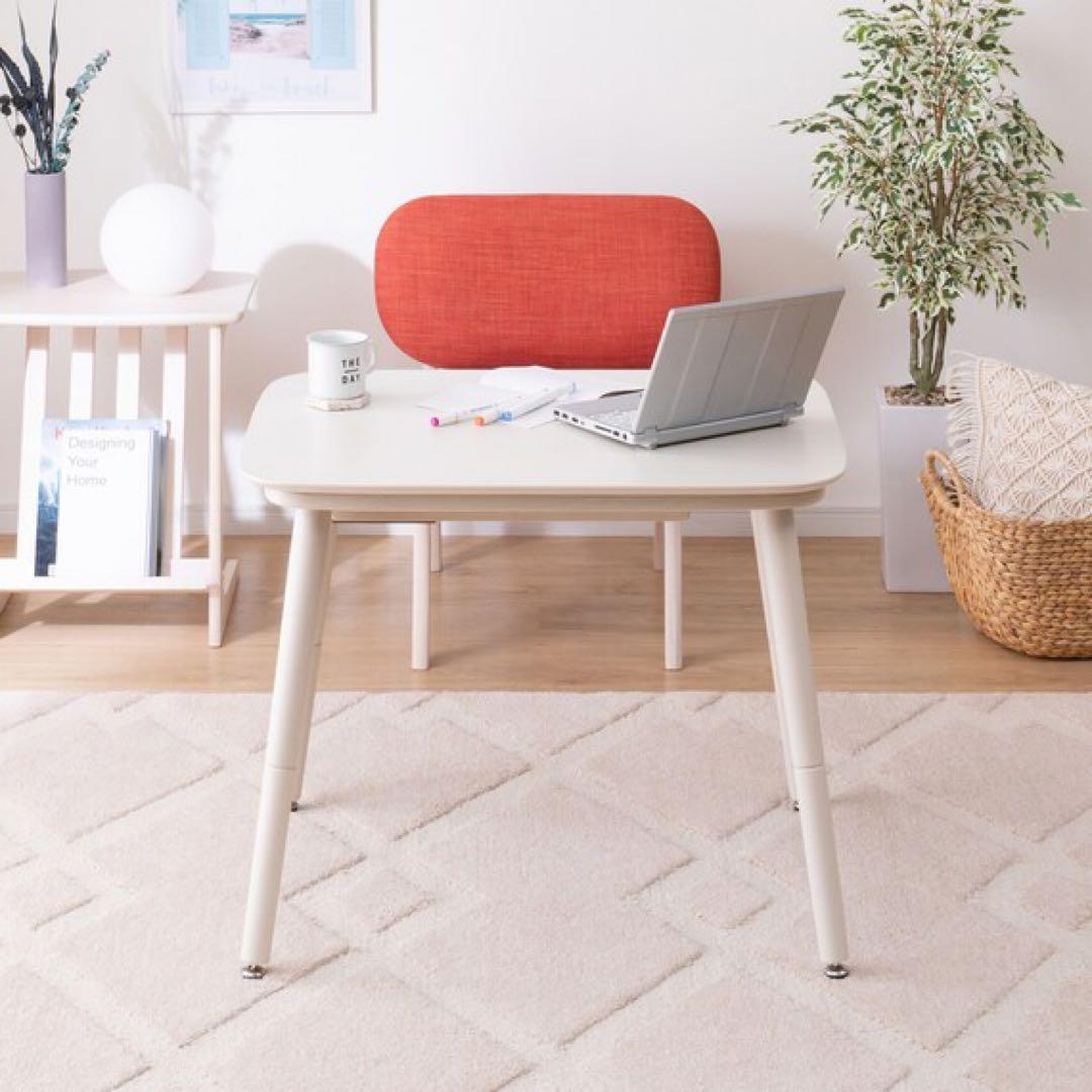 ニトリ　こたつテーブル　ホワイトウォッシュ