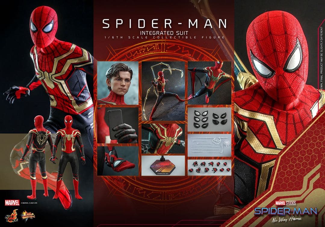 スパイダーマン インテグレーテッドスーツ ホットトイズ