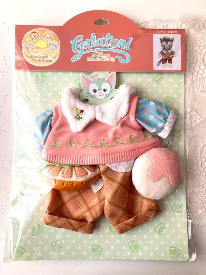 ♡リーナベル、ダッフィー、ジェラトーニ、クッキーアン♡Sサイズ用のコスチューム♡