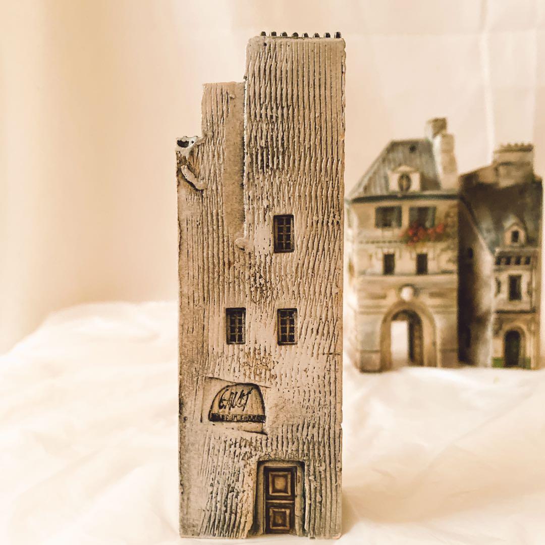 gault house ゴーハウス　ミニチュア置物　陶芸　フランス　Jカールトン