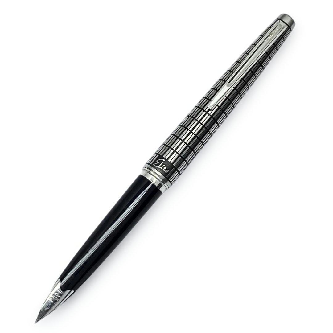 PILOT Elite エリート 格子柄 18K F 万年筆