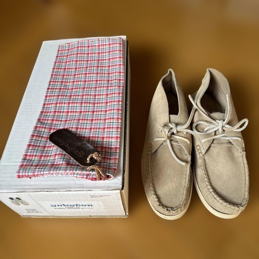 Yuketen Chukka ブーツ size９h D サンドベージュ