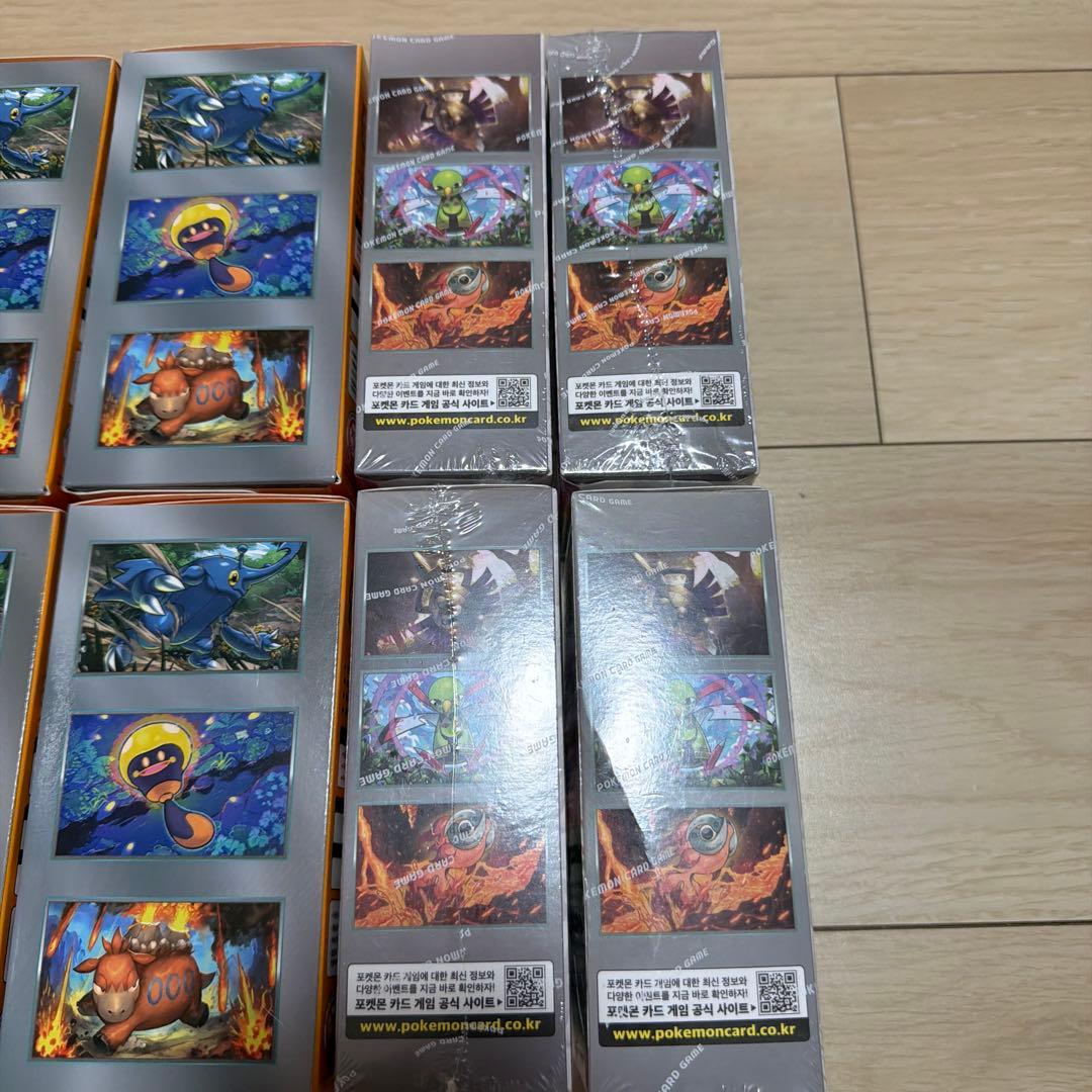 韓国版ポケカ　テラスタルフェスex クレイバースト　ロケット団の栄光　まとめ売り