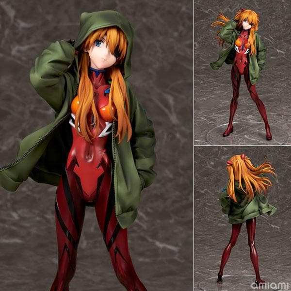 新品 アルター 式波・アスカ・ラングレー パーカーVer. 1/7