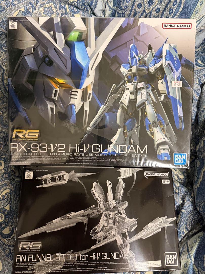 ロボット RG Hi-VGundam & Fin Funnel Effect
