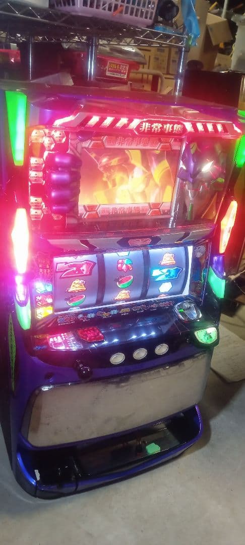 送料込　パチスロ　実機　エヴァンゲリオン　魂の軌跡　アミューズ　ゲーム
