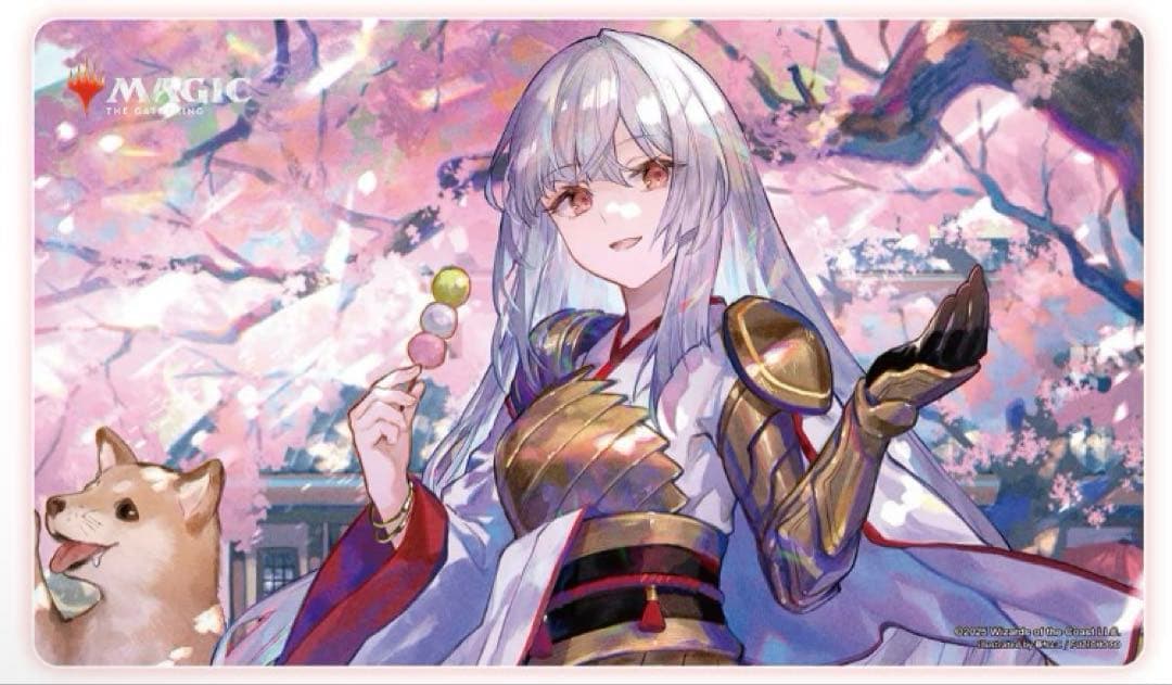 放浪皇のお花見キャンペーン　プレイマット mtg