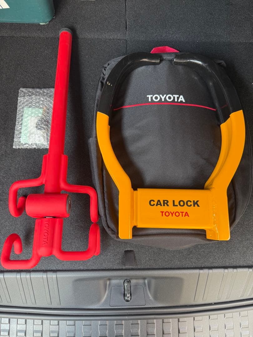 ⭐️最安値・最終値下げ⭐️TOYOTA 純正カー ロック&ハンドルロック　セット