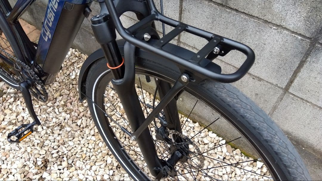 【走行わずか】電動アシスト自転車　Cyrusher ASUKA　クロスバイク