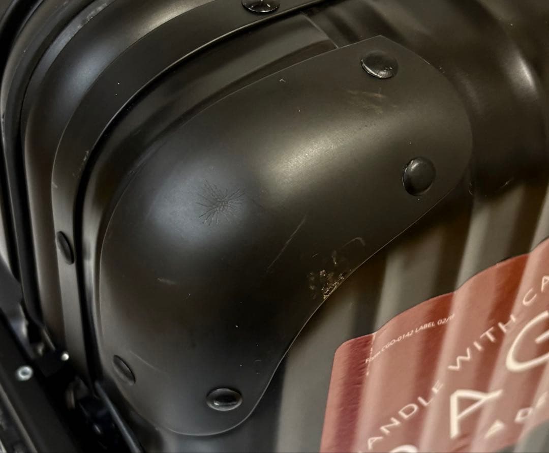 【貴重 廃盤品 良品】リモワ トパーズ ステルス 32L 2輪 機内持込可能