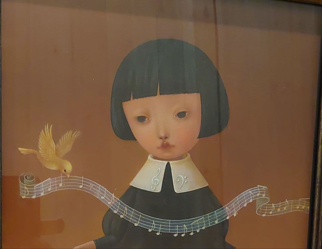 深瀬優子様　絵画作品「のばら」