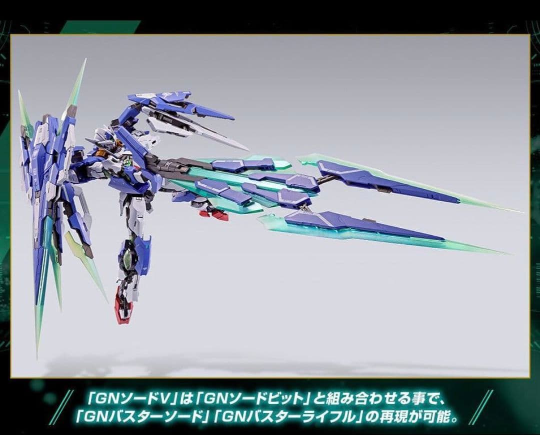 L BUILD ダブルオークアンタ フルセイバー & オプション2セット