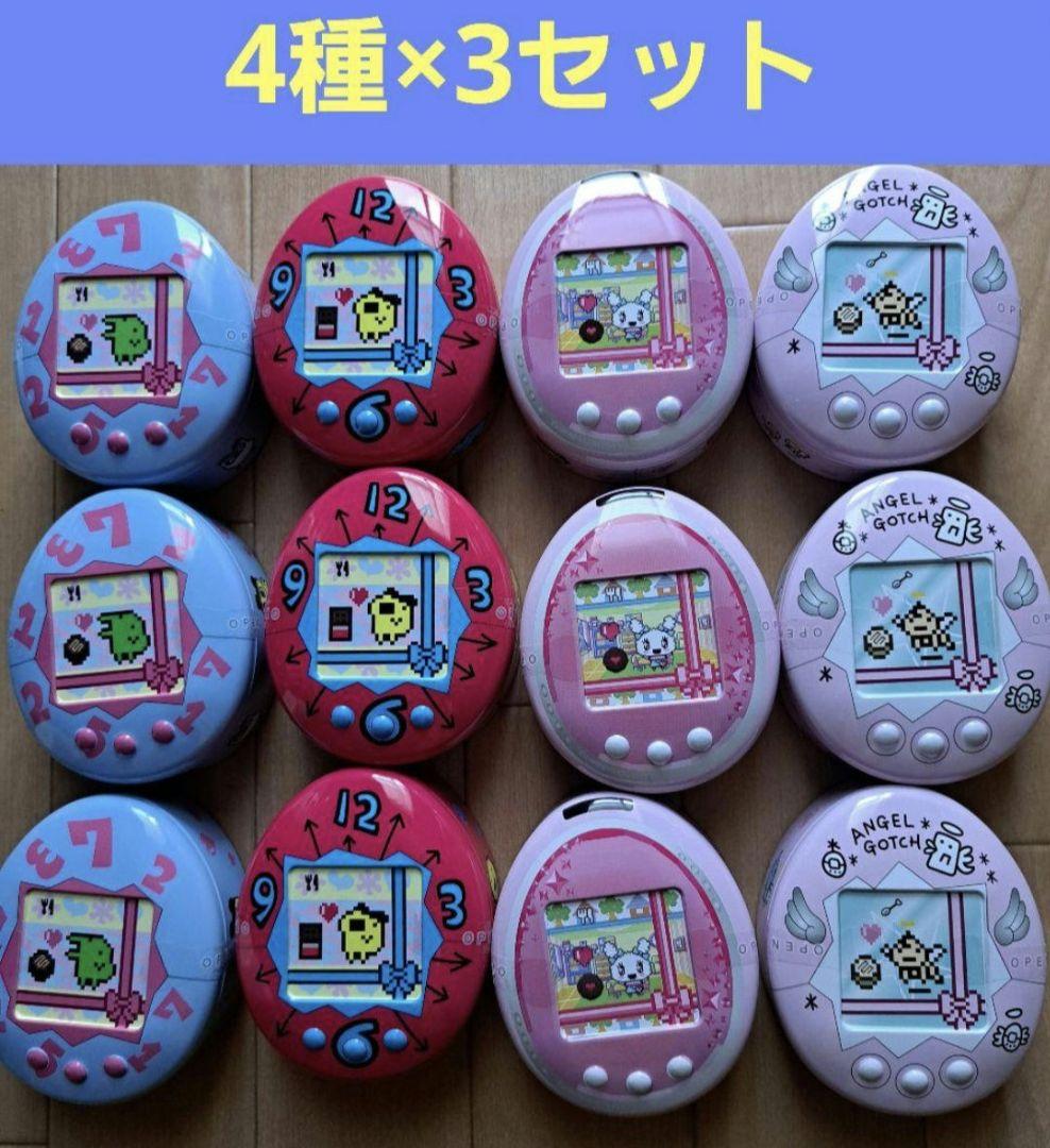 新品未開封　たまごっち　チョコ缶　4種類×3セット