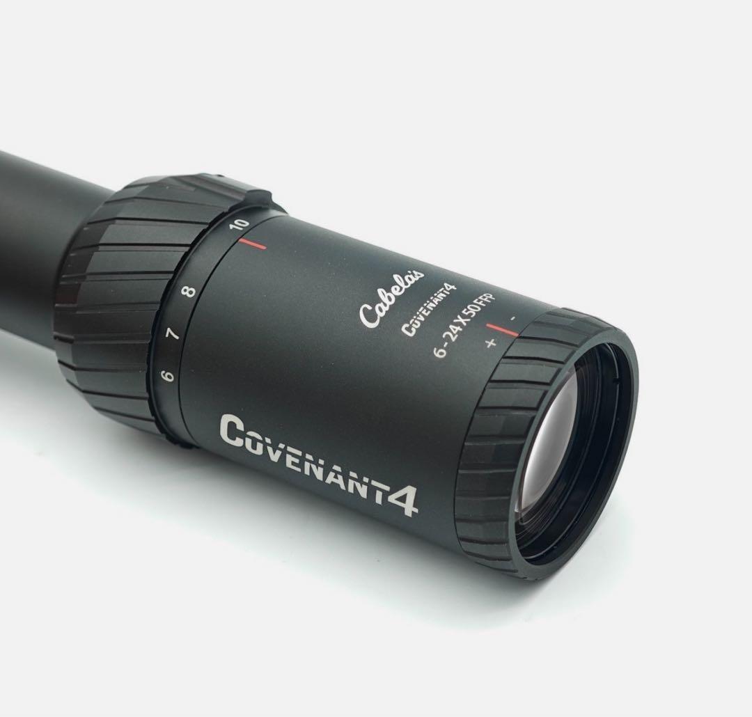 実物 Cabela's Covenant 4 6-24x50 FFPスコープ