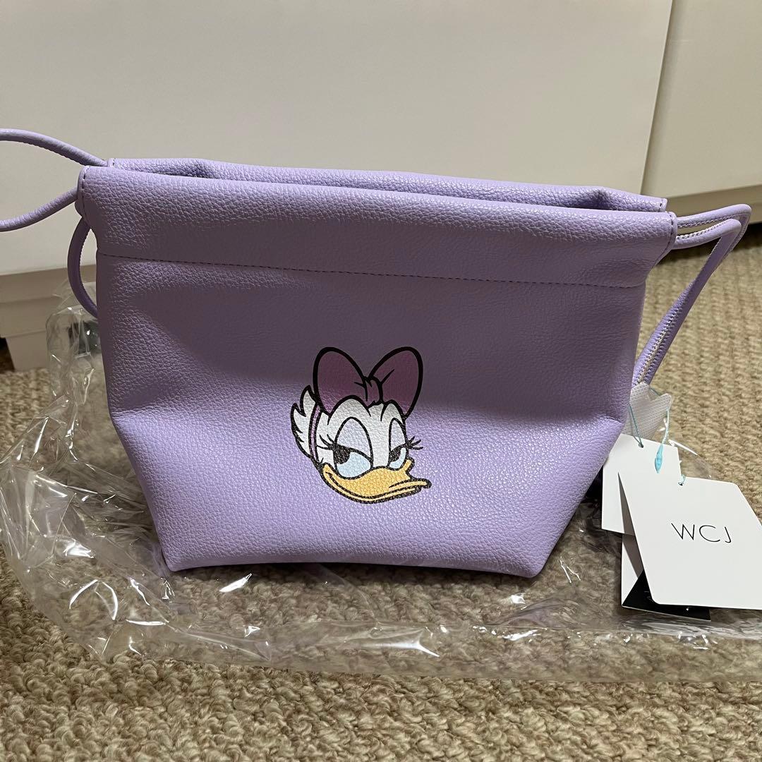 WCJ ディズニー　デイジー　バッグ　2点セット