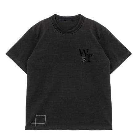 トップス wtaps sacai flock print t-shirt