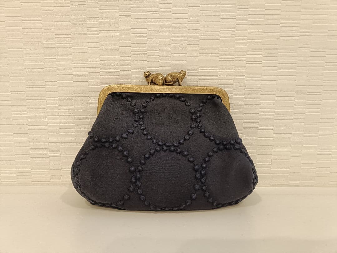ミナペルホネン　タンバリン　navy　カドルパース