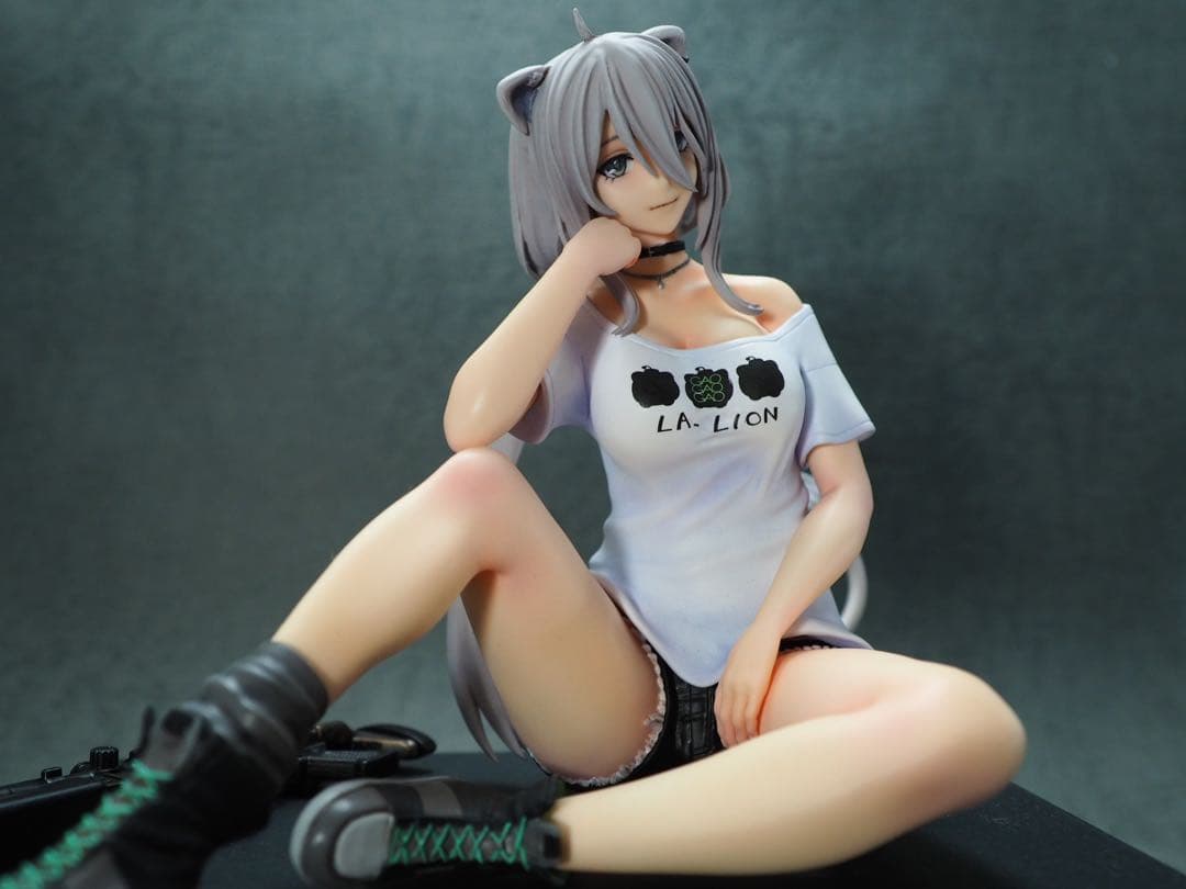 ホロライブ/獅白ぼたん/ガレージキット・塗装済み完成品/フィギュア