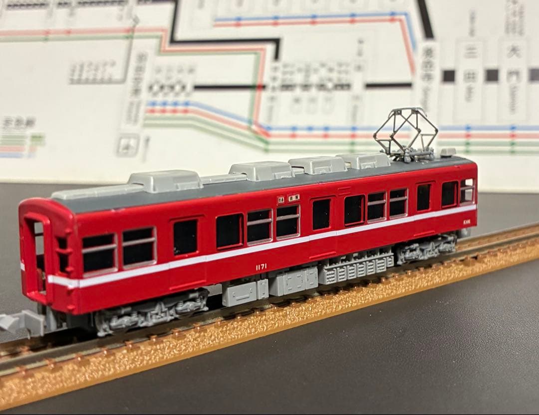 管理番号1739 京急 旧1000形（分散冷房車）キット組立品 4両