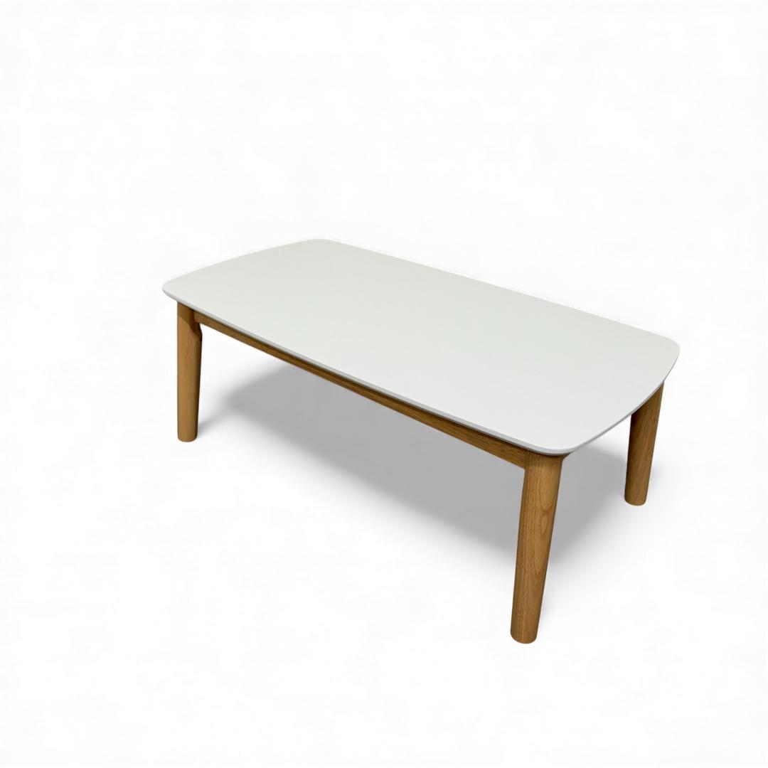 【新品】高さ2段階調整 ソファ前こたつテーブル 長方形　天板 92×53cm