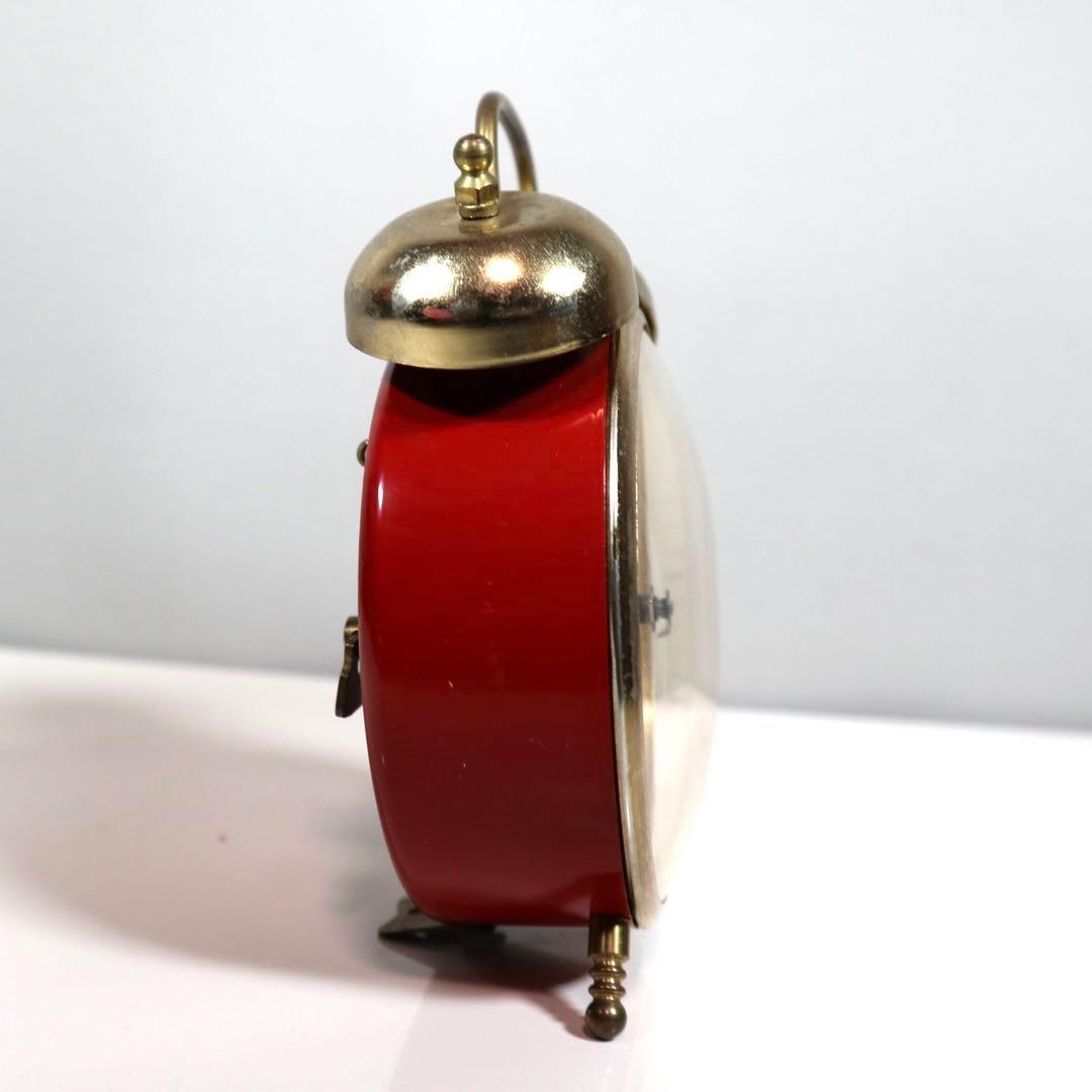 【動作OK】BRADLEYその③ 1960～70年ミッキー ゼンマイ目覚まし時計