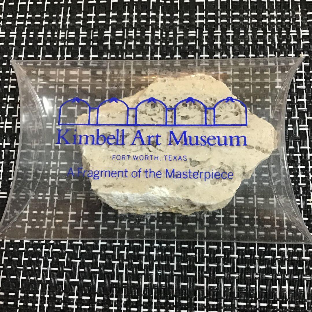 キンベル美術館 「A Fragment of the Masterpiece 」